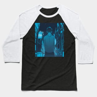 City Sky - Anime Baseball T-Shirt